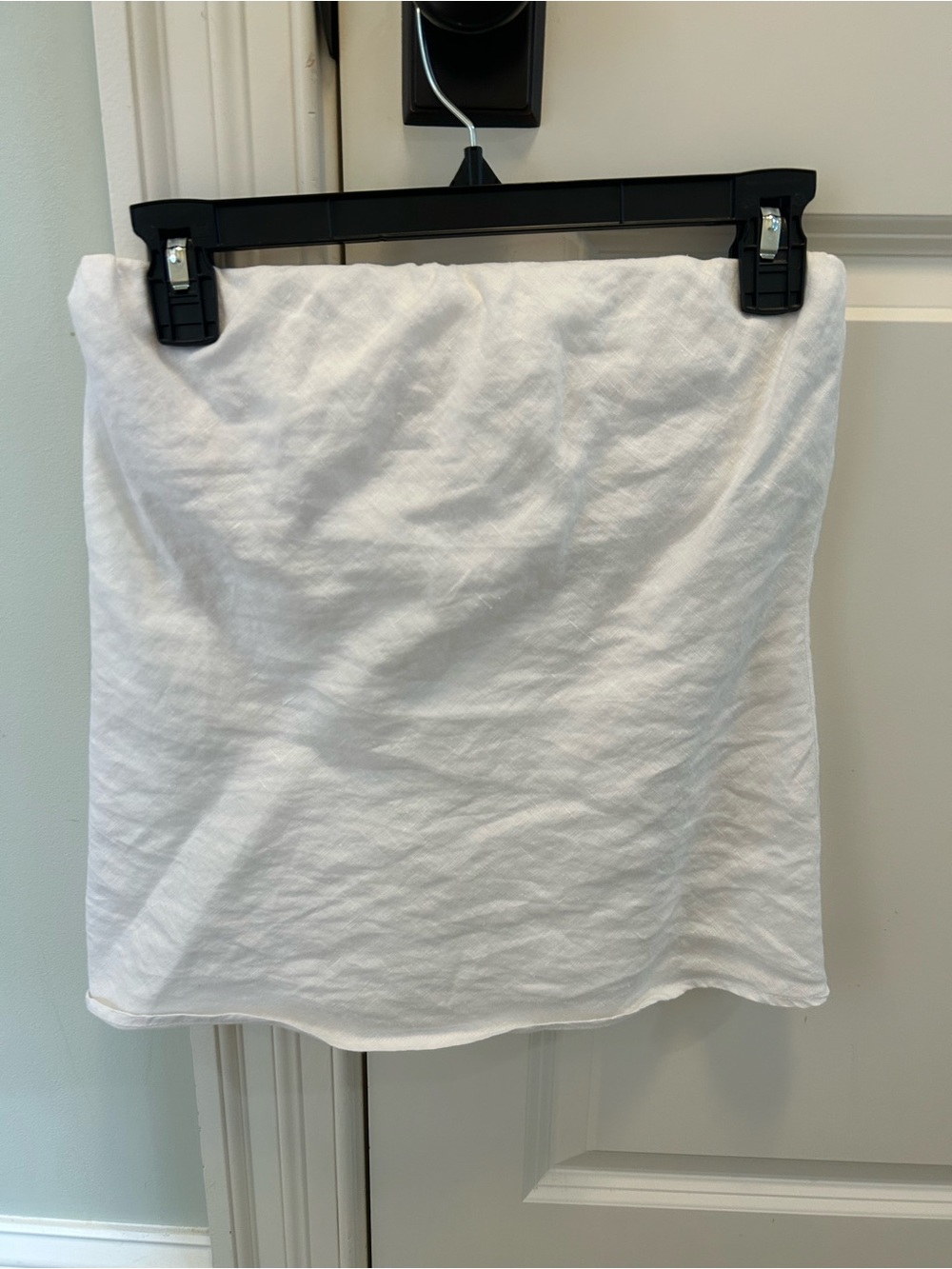 Donni white linen tube top - Picture 6 of 8